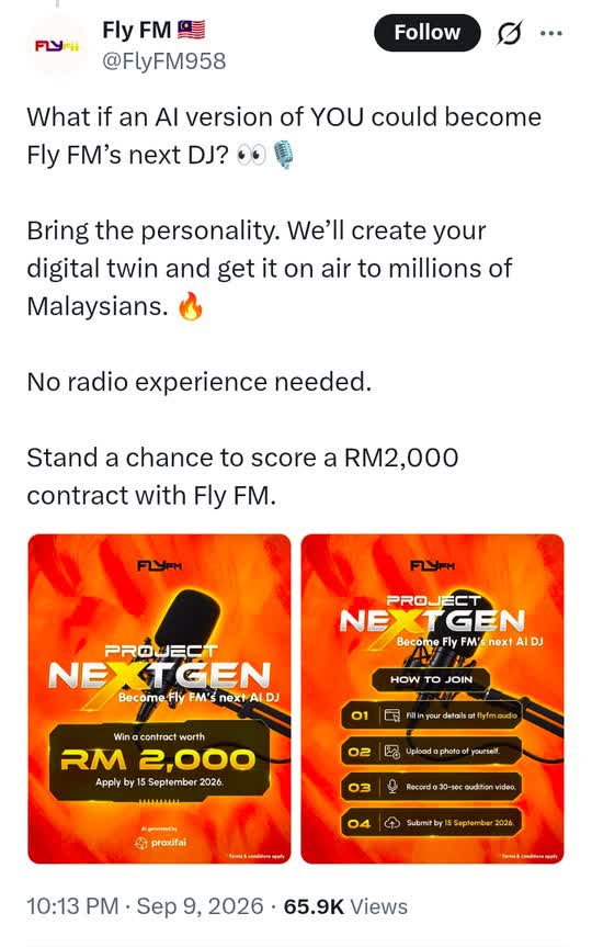 截圖取自 https://x.com/FlyFM958/status/2097637548864803052