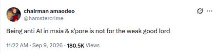 Screenshot taken from https://x.com/hamstercrime/status/2097526026884751673
